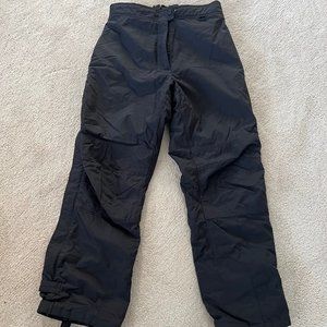 Boulder Gear Ski Snowboard Winter Side Zip Black Pants Womens Size 12 Waterproof